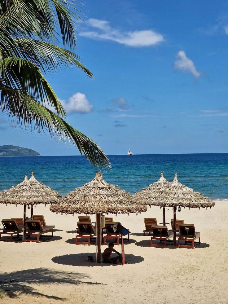 Beach café at An Bang Beach Hoi An
