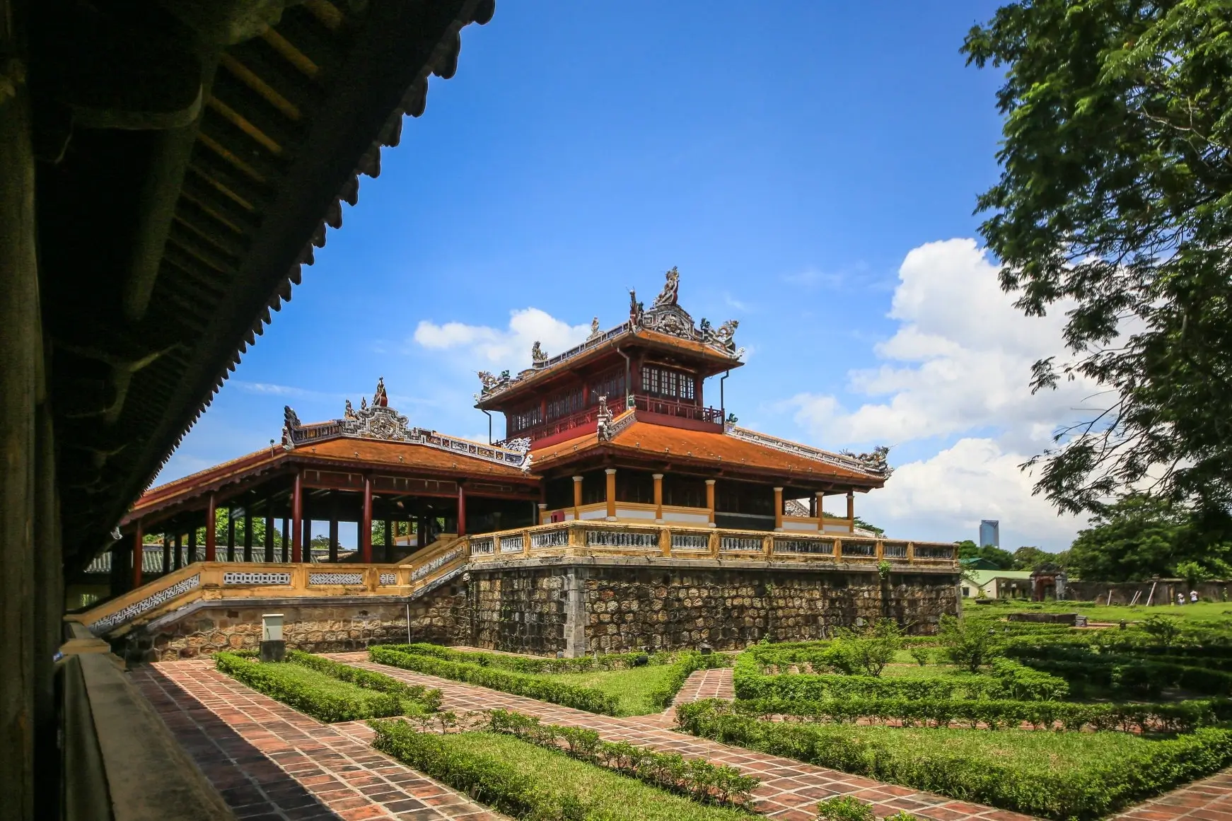 Forbidden Purple City inside Hue Citadel