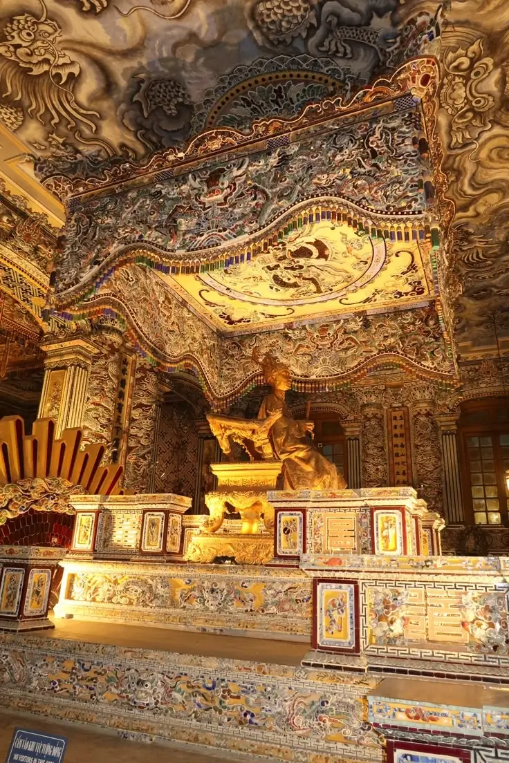 Royal Tombs of Hue - Khai Dinh Tomb of Nguyen Emperor
