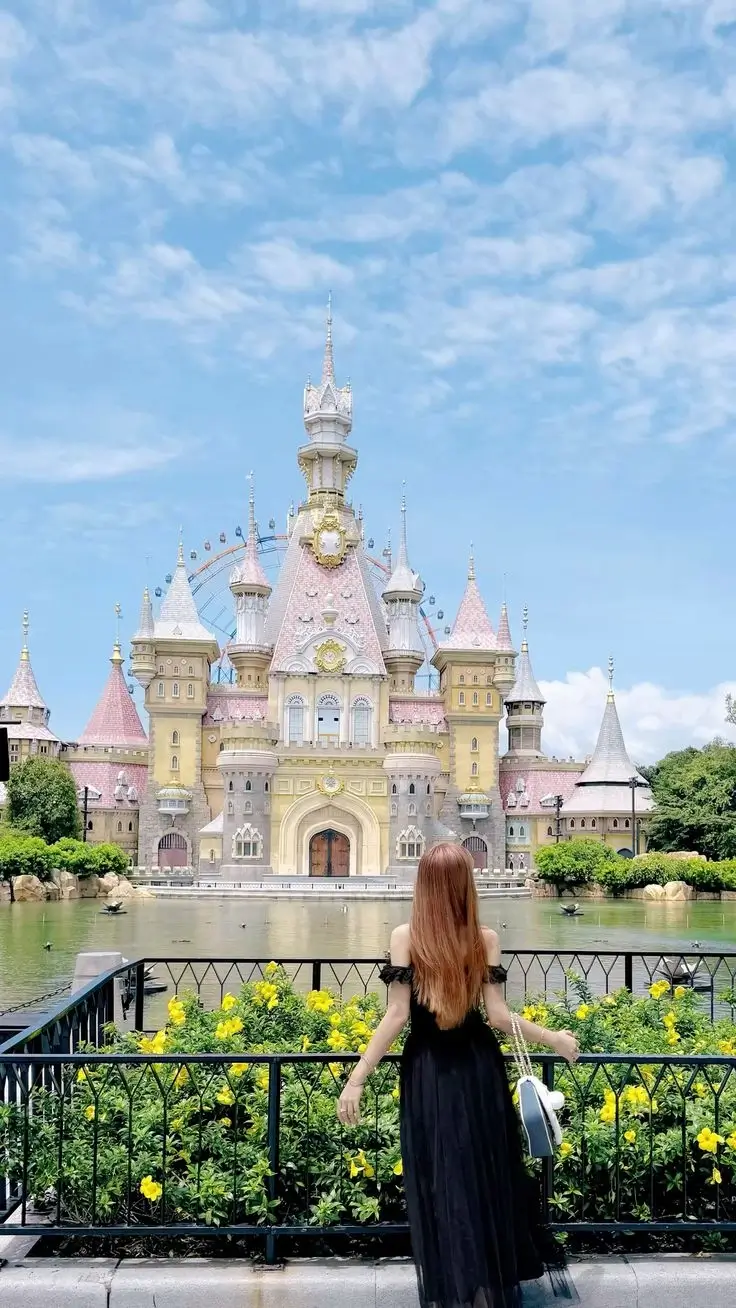 Water park area at VinWonders Phu Quoc theme park