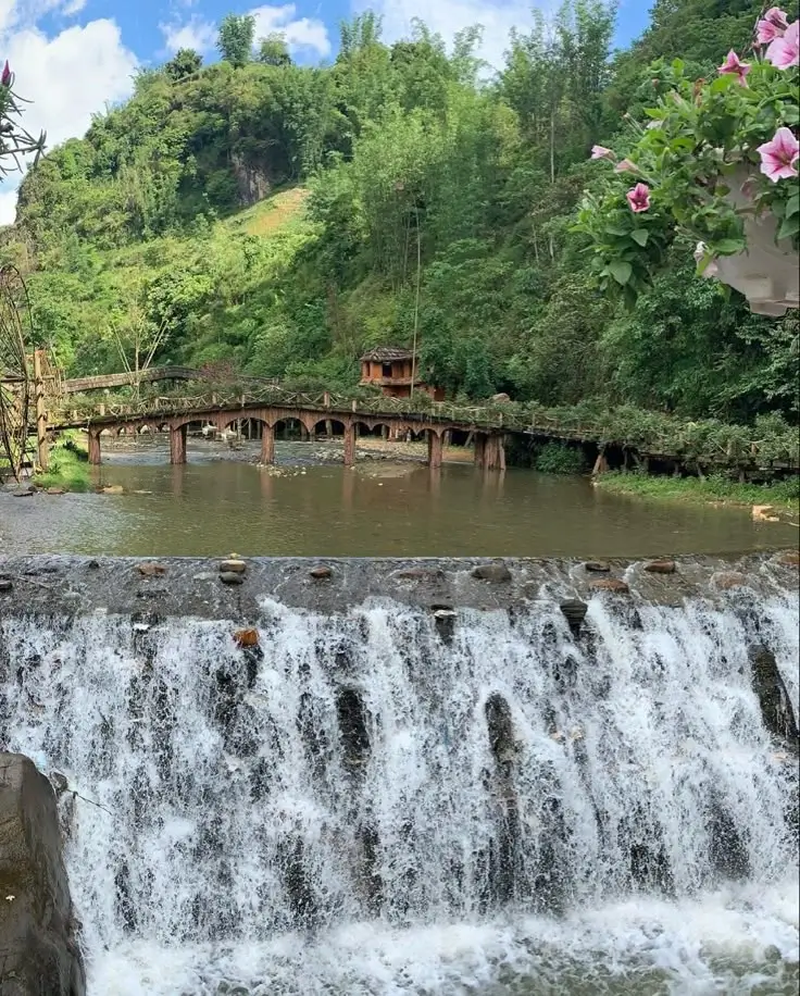 Mountain view from Cat Cat Village Sapa