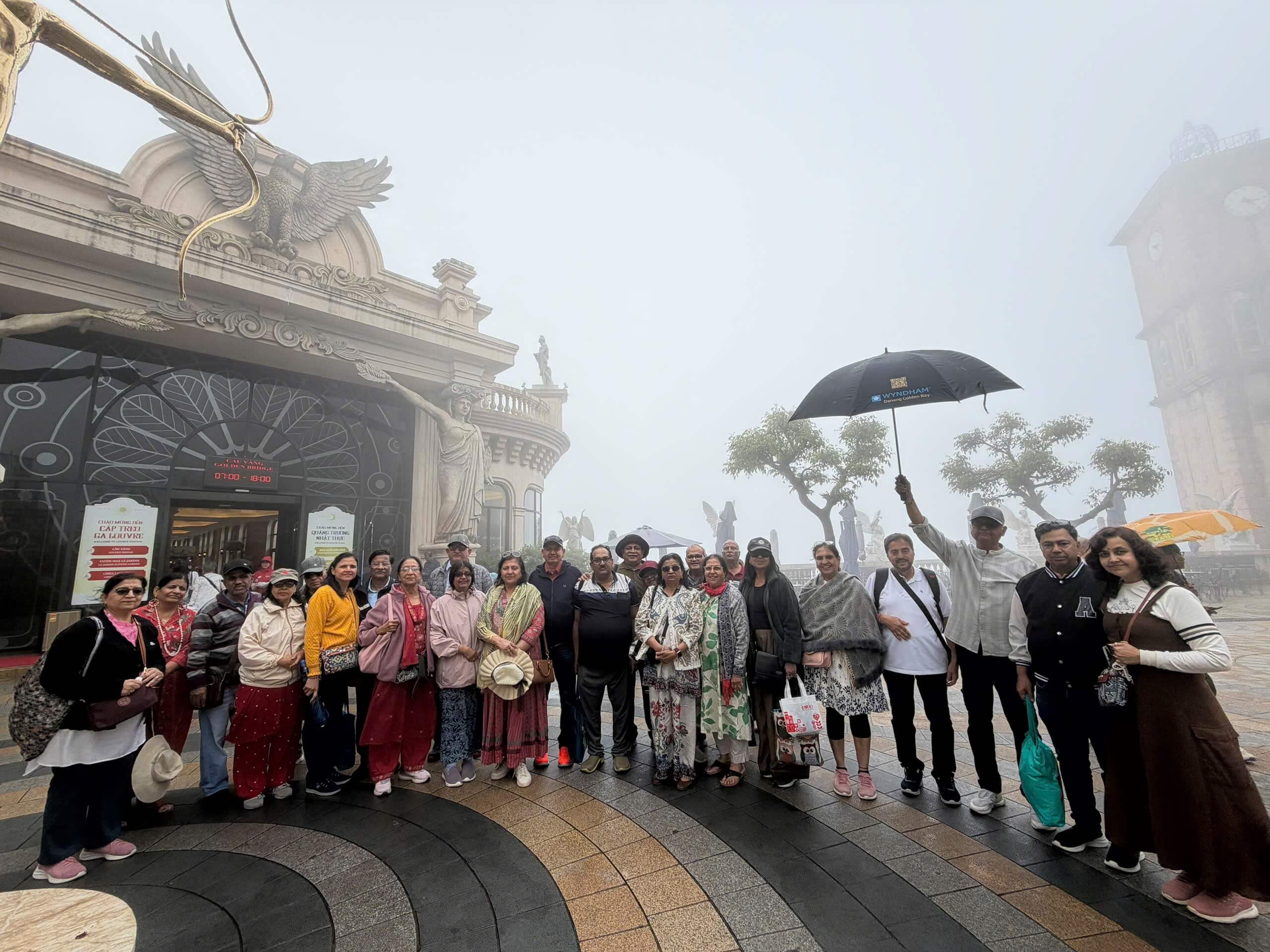 A group of 25 pax tour arranged by Sky Journey Tours