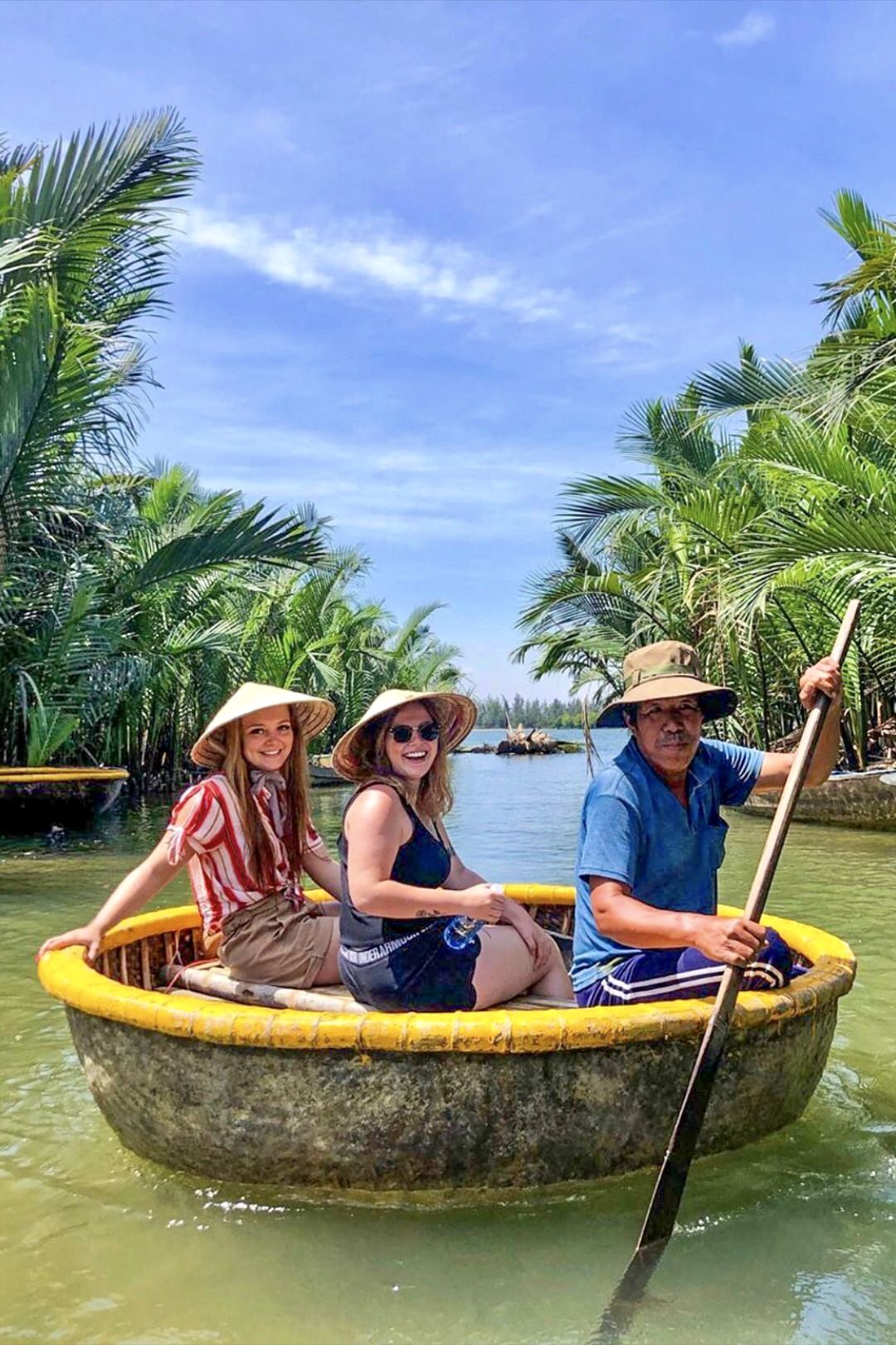 Hoi An - Coconut Basket Boat