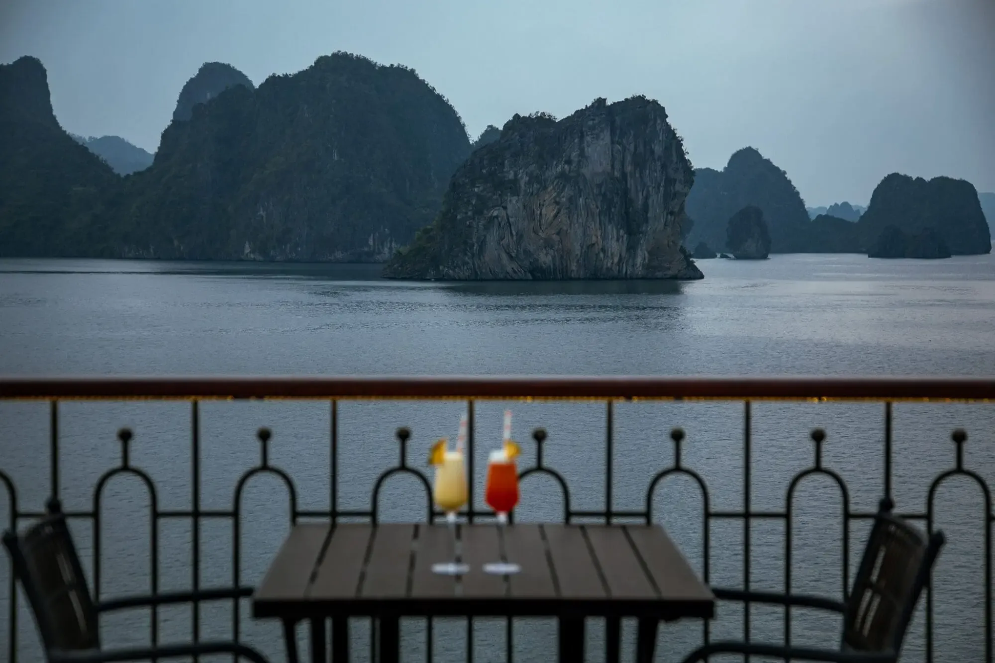 Ha Long Bay - Overnight Cruise Balcony